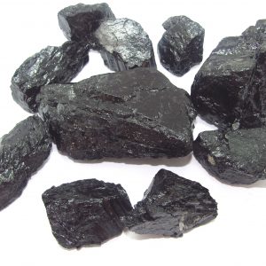 1 Kg de Turmalina Negra, Pedras de 100 a 800 gramas cada