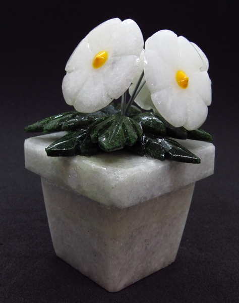 Vaso De Flor Em Pedra - E2012