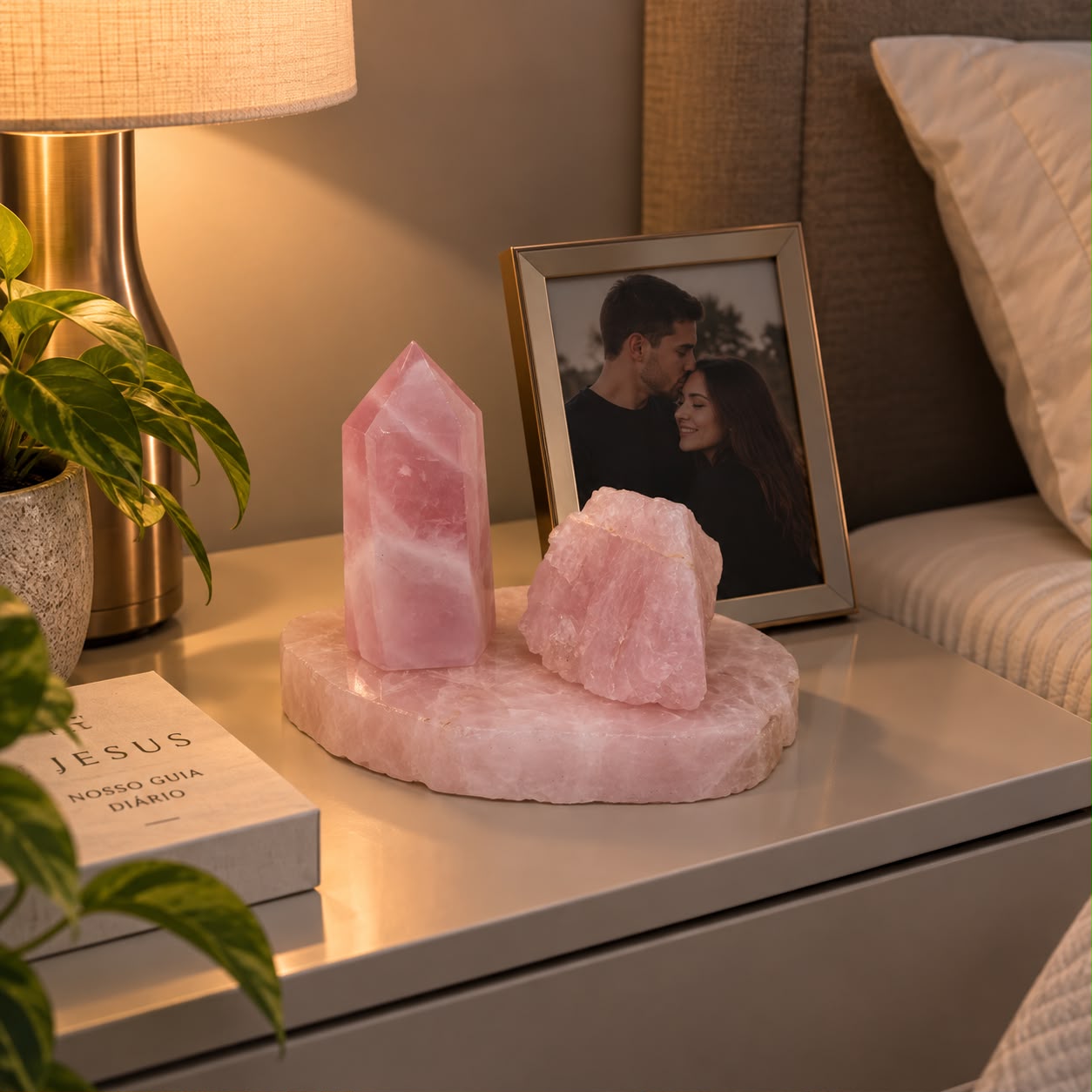 Kit do Amor De Quartzo Rosa Premium - Prosperity Minerais - Imagem 4