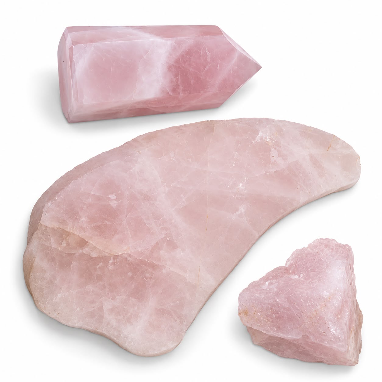 Kit do Amor De Quartzo Rosa Premium - Prosperity Minerais - Imagem 5