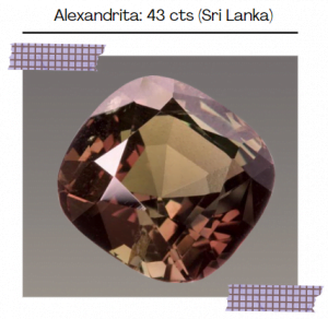 Alexandrita - Prosperity Minerais