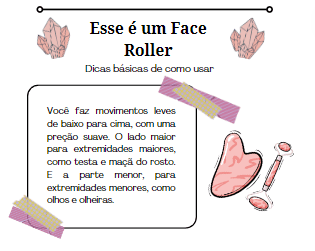 Face Roller de Quartzo Rosa - Prosperity Minerais