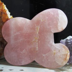 Gua Sha de Quartzo Rosa - Prosperity Minerais
