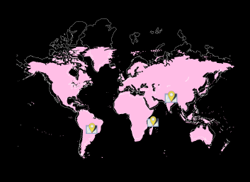 Localização Quartzo Rosa - Prosperity Minerais