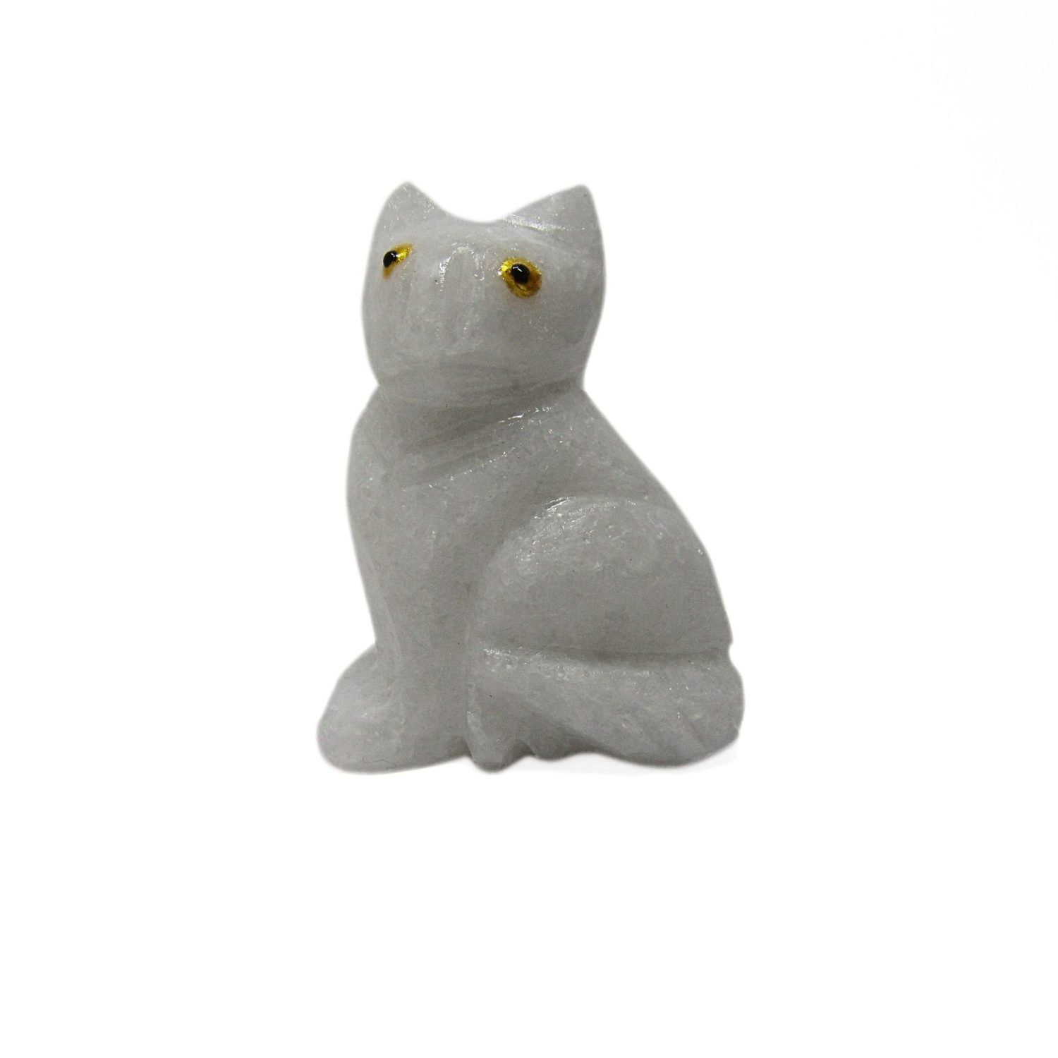 GATO LAPIDADO DE DOLOMITA BRANCA