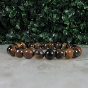 Pulseira de Olho de Tigre - Prosperity Minerais