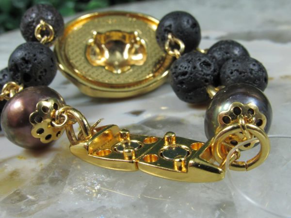 Pulseira de pedra Vulcânica - Imagem 5