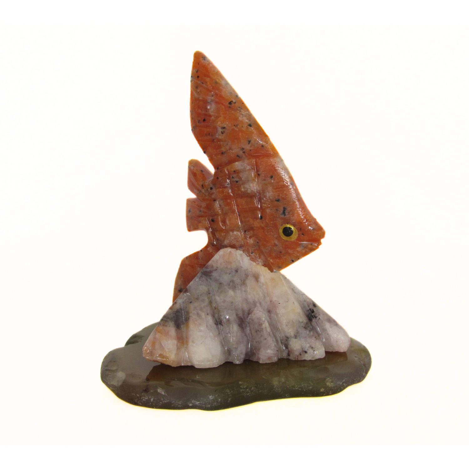 PEIXE DE CALCITA LARANJA