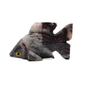 MINUATURA PEIXE LAPIDADO MAGNESITA