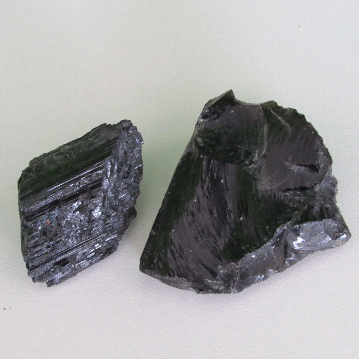 Kit Turmalina Negra + Obsidiana - Prosperity Minerais