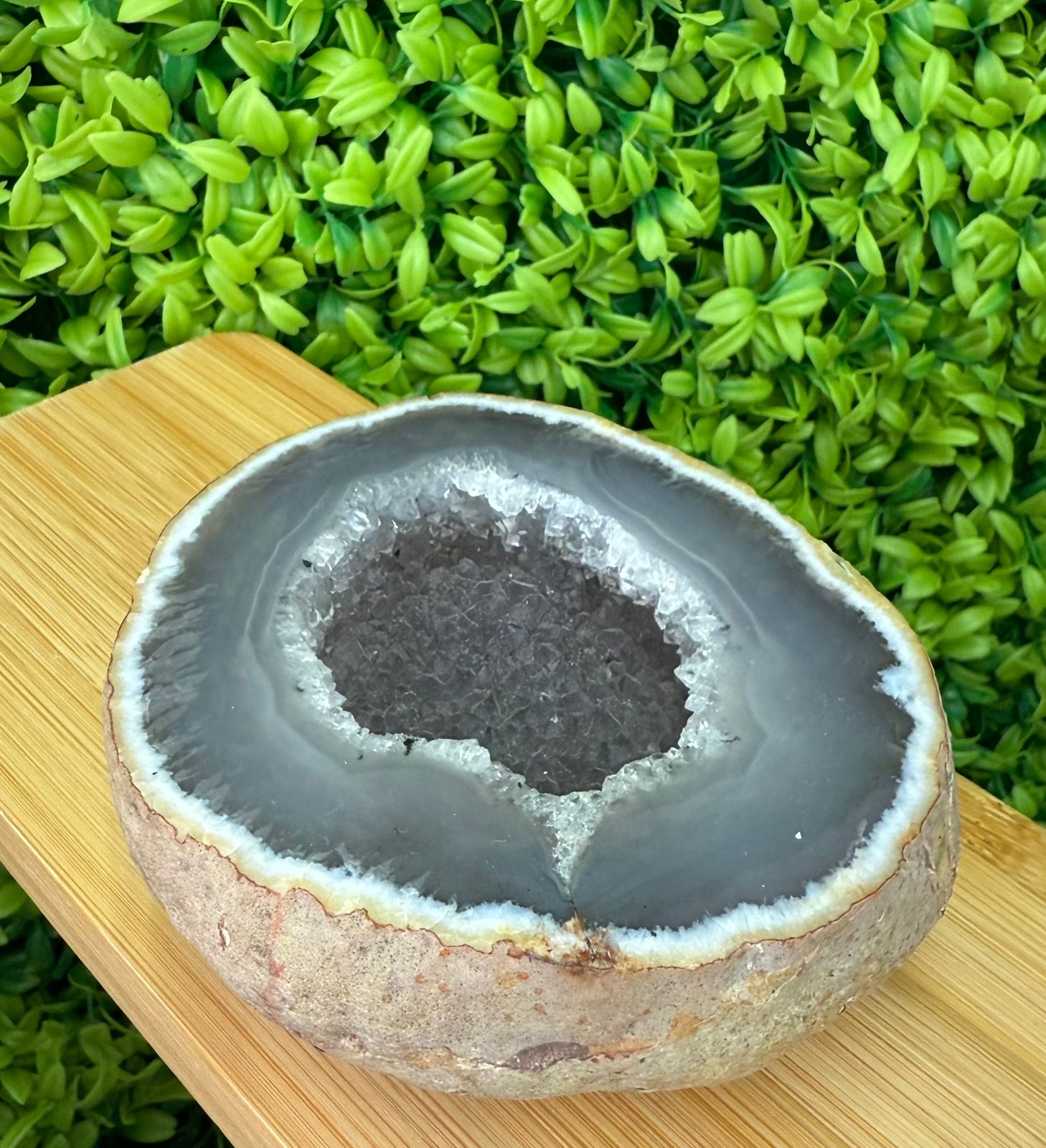 Geodo De Ágata Natural - Imagem 3