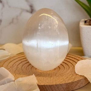 Ovo De Selenita Branca