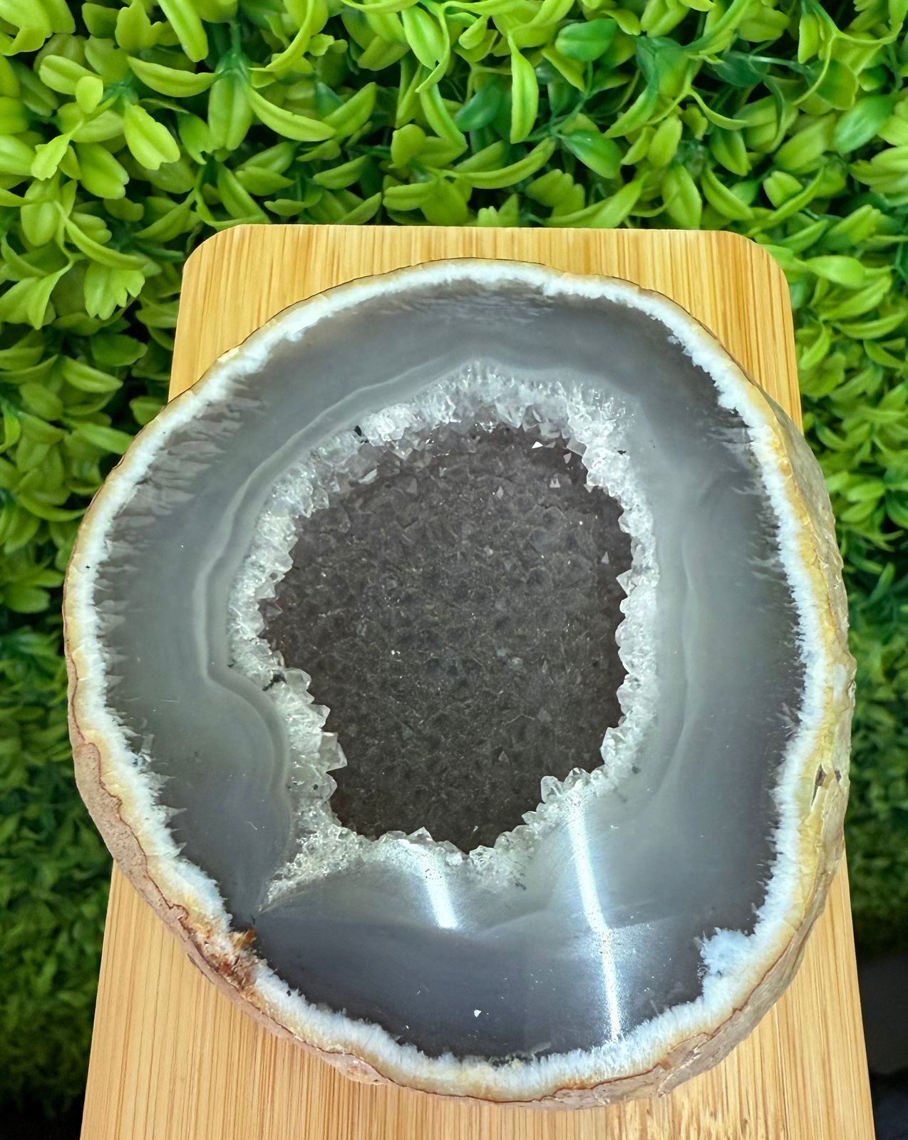 Geodo De Ágata Natural - Imagem 2