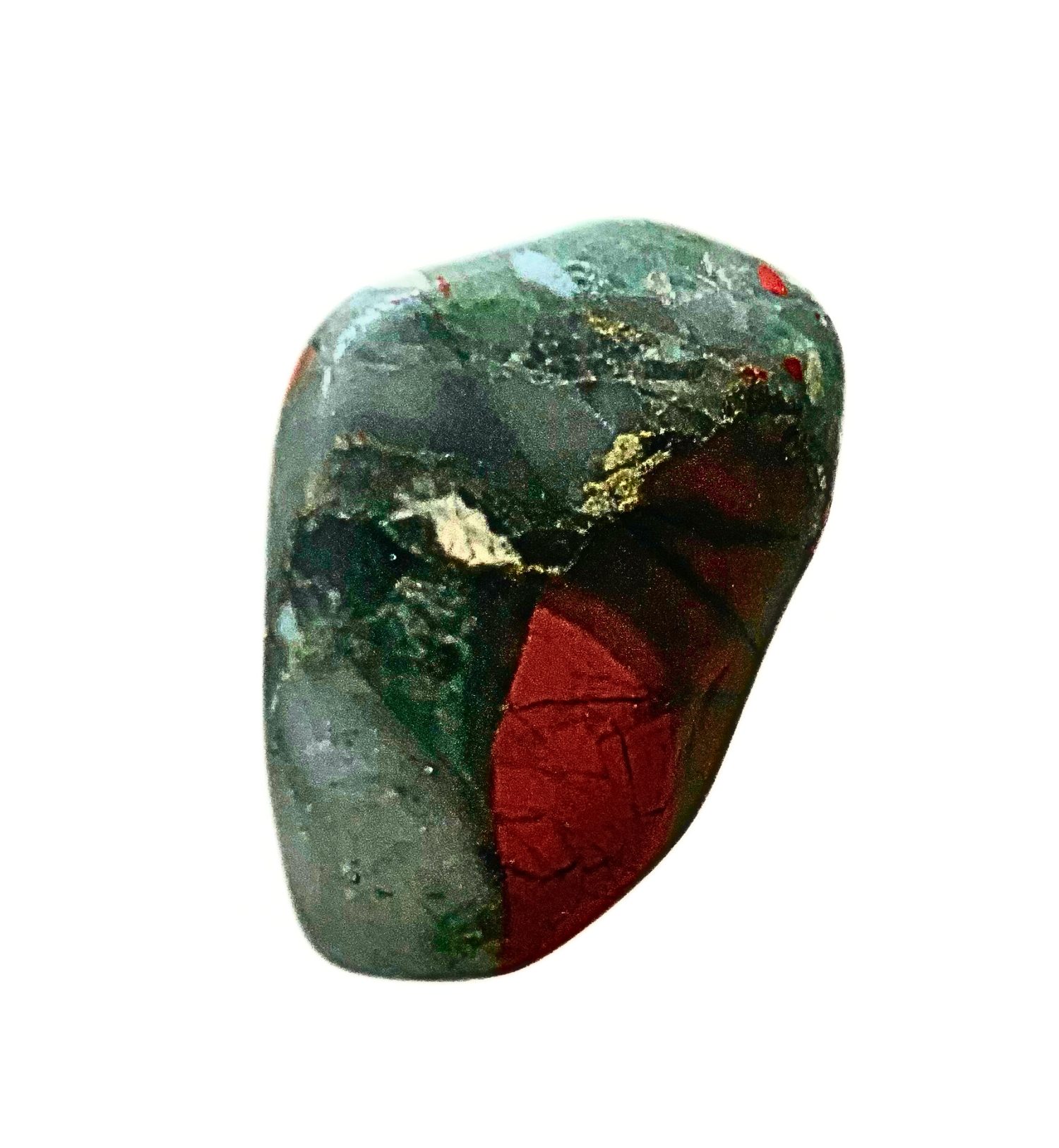 Jaspe Sanguíneo Rolado Pedra Natural - Imagem 4