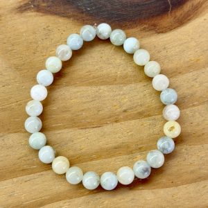 Pulseira De Água Marinha