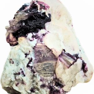 Mega Cravação Turmalina Rubelita Negra Mica Bicolor Quartzo e Albita