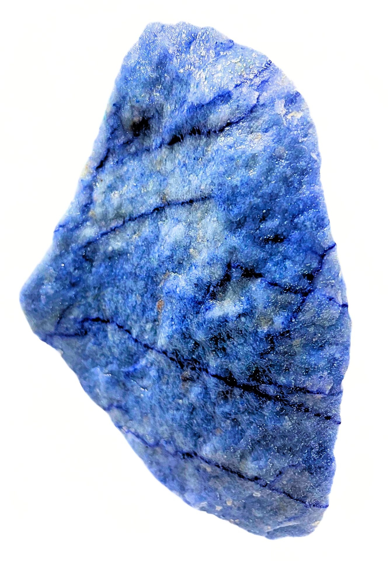 Quartzo Azul Bruto Gigante (2 a 3 kg) – Pedra Natural de Impacto | Prosperity Minerais