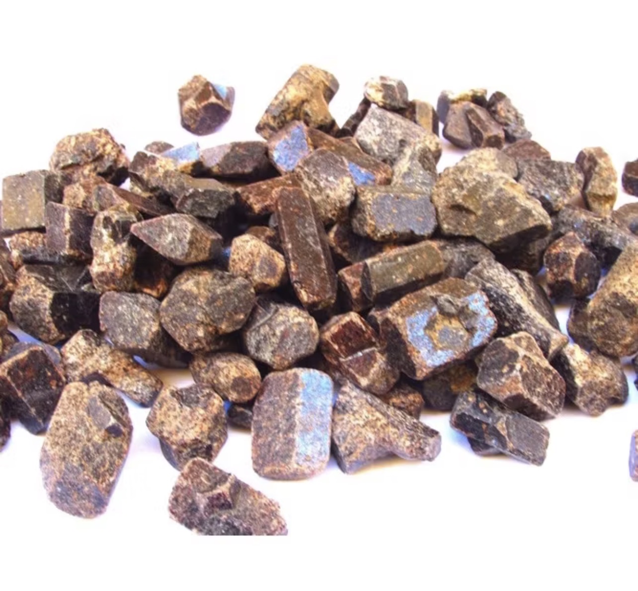 3 Un Estaurolita Pedra Natural Bruta Prosperity Minerais - Imagem 4