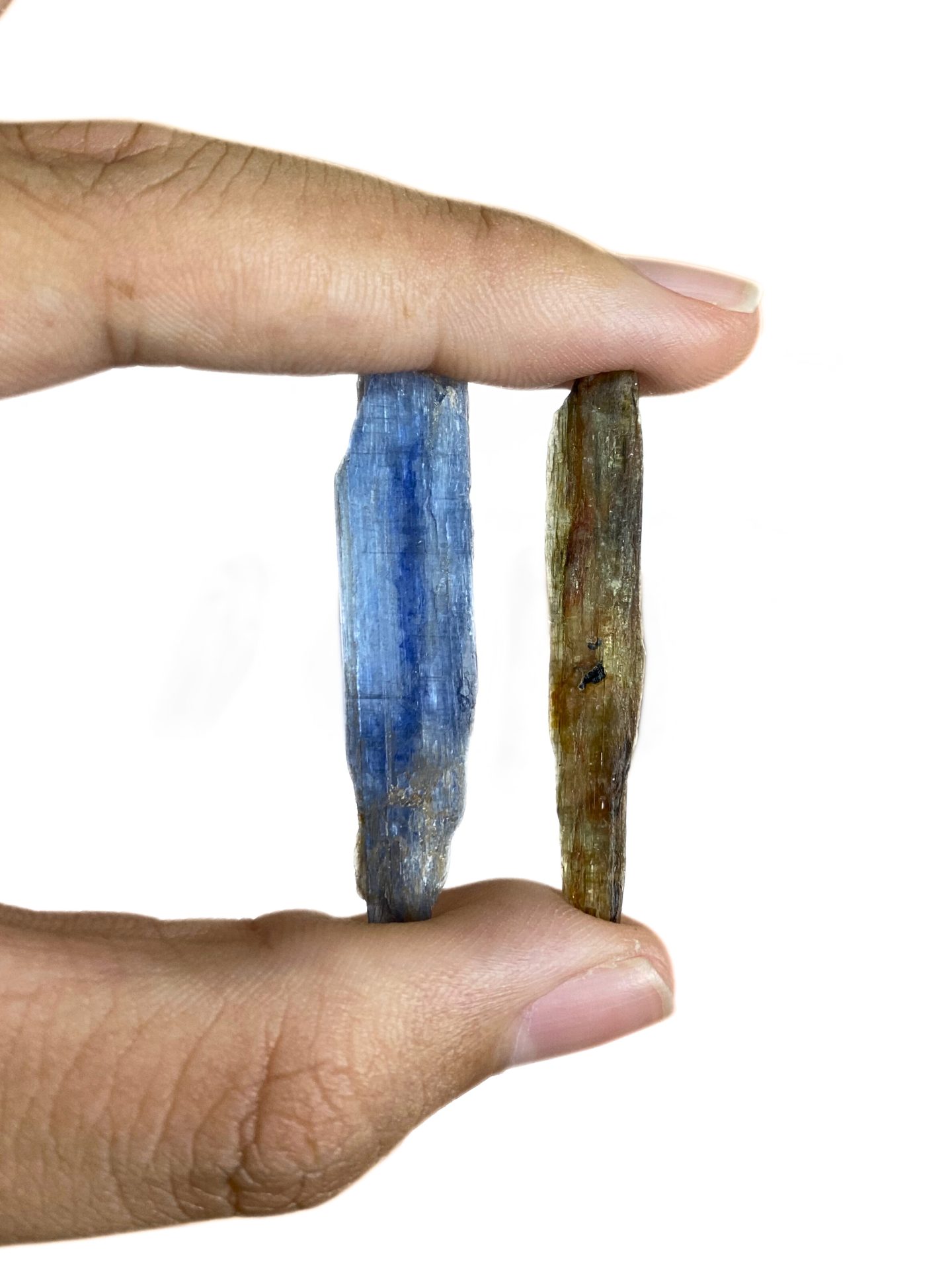 Kit 3 Bastões Cianita Azul e 3 Cianita Laranja - Imagem 3
