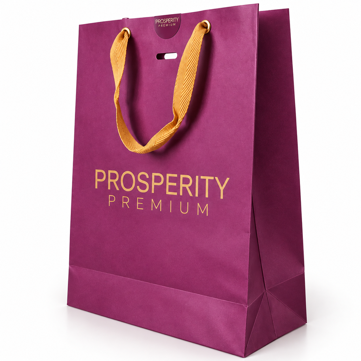 Sacola de Papel Premium Prosperity – 25 × 35 cm