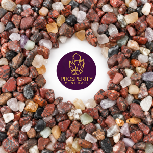 Pedras Roladas Mistas Avermelhadas - 250g