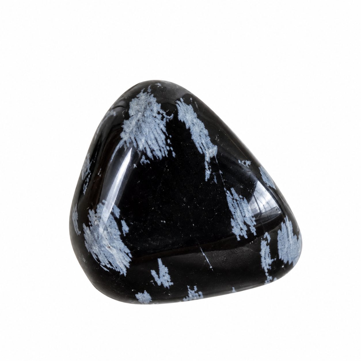 Obsidiana Floco De Neve Natural Polida