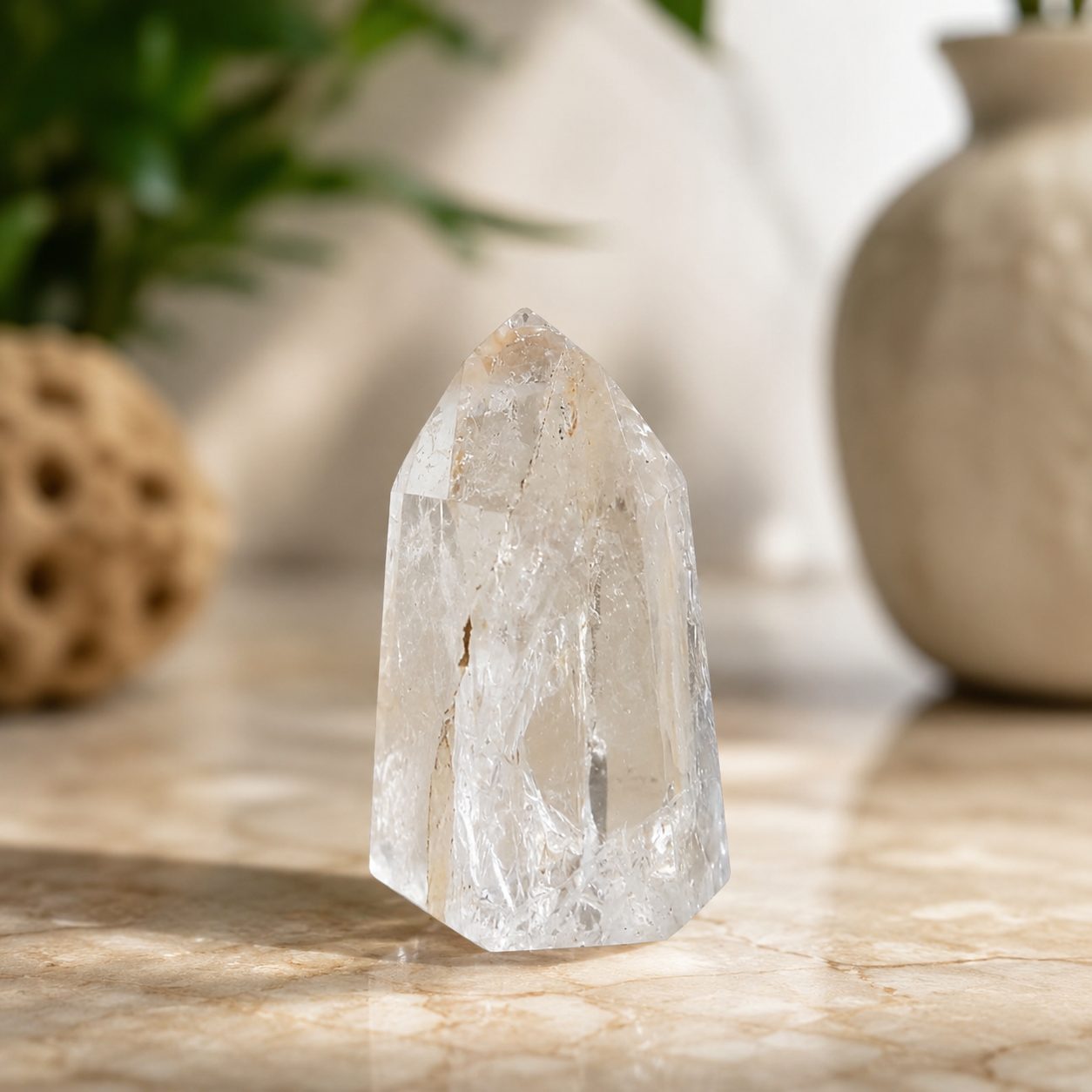 Ponta de Cristal com Hematoide Natural - Imagem 3