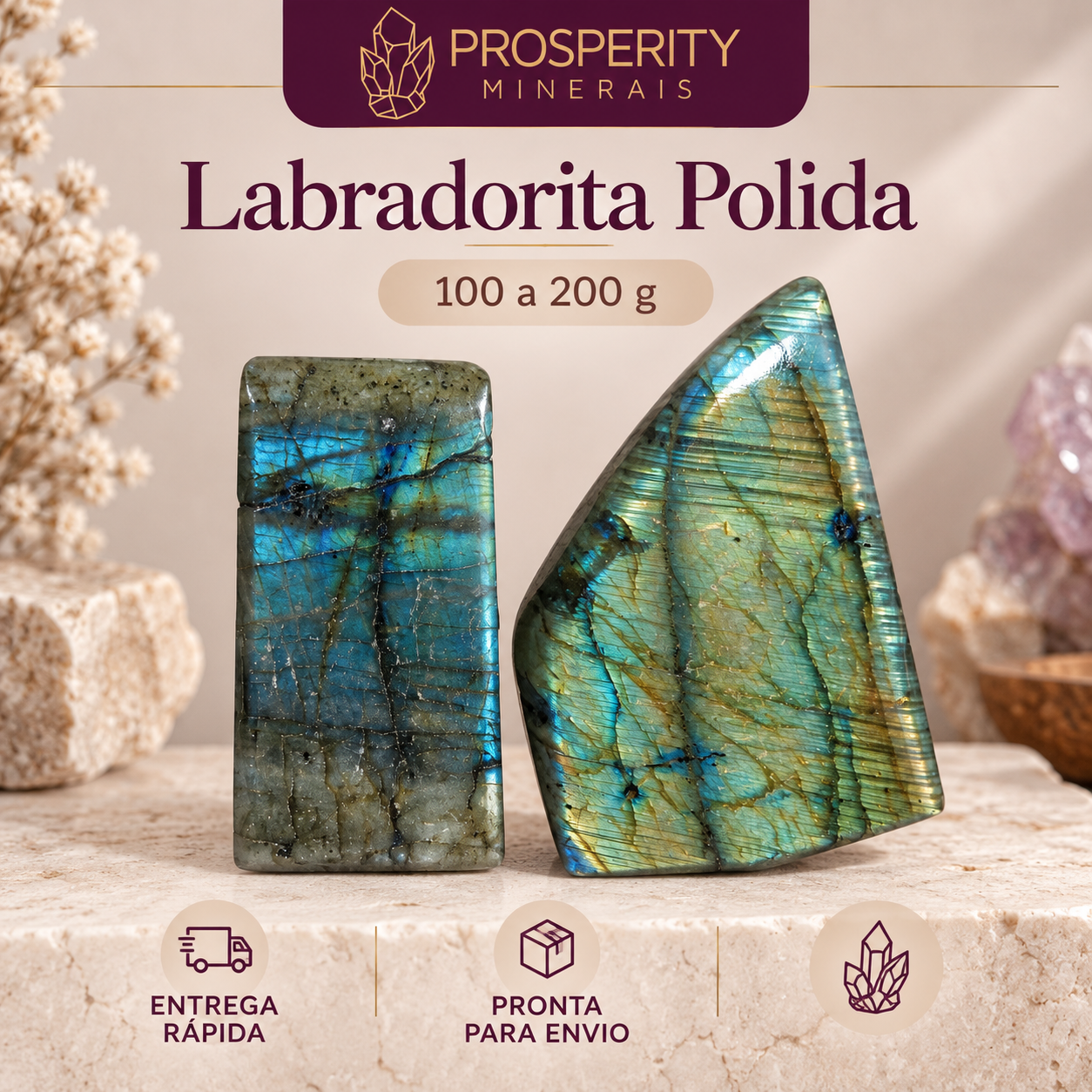 Labradoria Natural Polida Forma Livre - Imagem 6