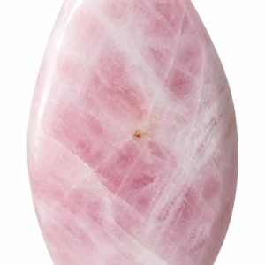 Chama De Quartzo Rosa Natural Alta Qualidade - Peça Única