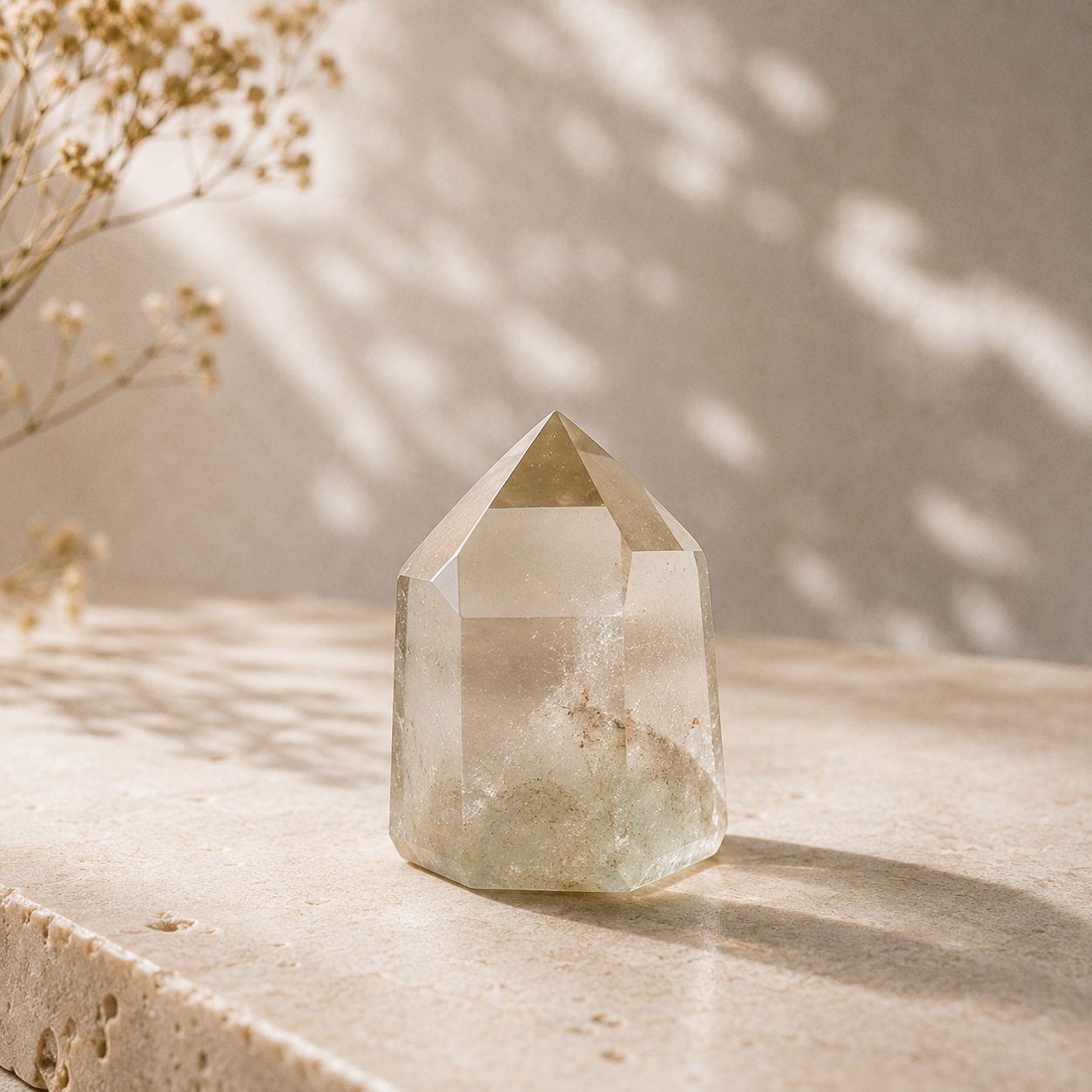 Ponta Quartzo Cristal