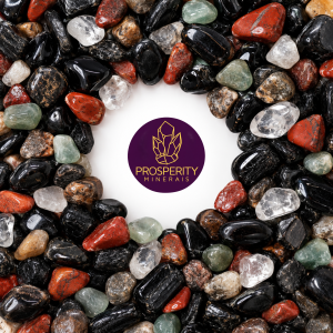 Pedras Roladas Mistas Escuras - 250g